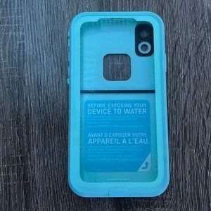 Teal LifeProof case for iPhone XR, brand new